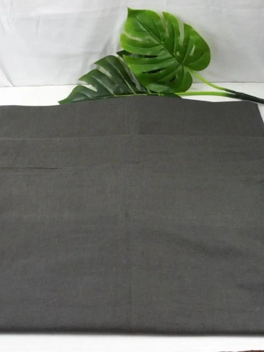 New RH Restoration Hardware Cotton Linen 1 Panel In Noir 50”x 108”